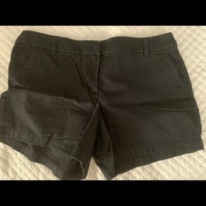 Black J. Crew Shorts